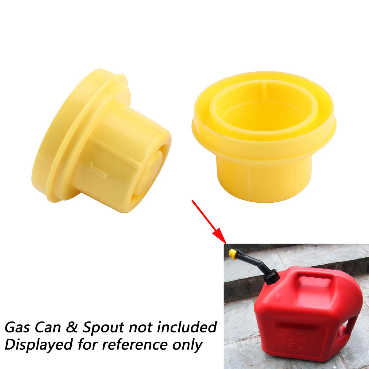 Replacement Yellow Spout Cap for Fuel Gas Can B823