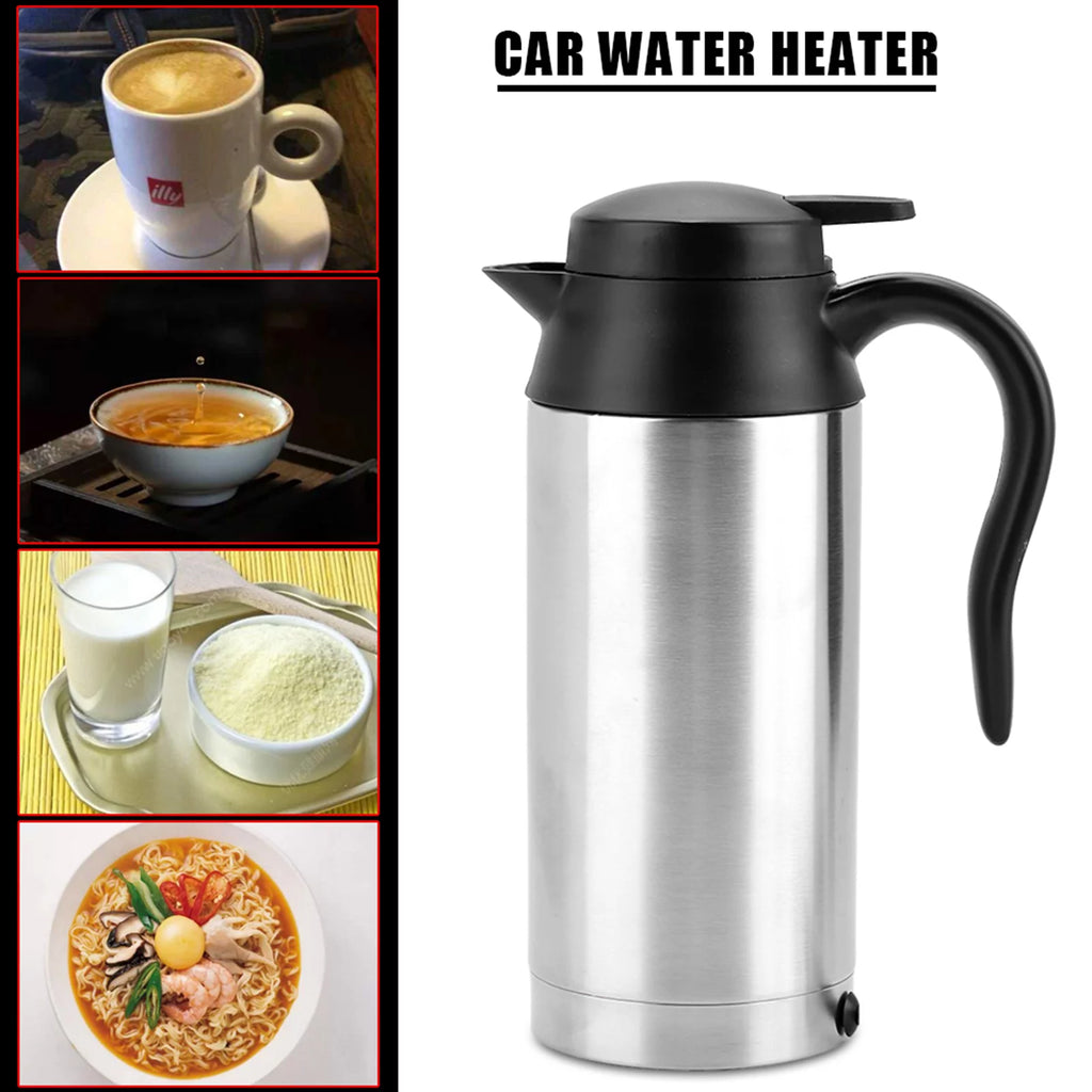 Portable 750ml 24V Car Kettle Water Heater Bottle Y4769