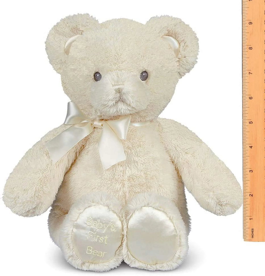 Creamy White Plush Stuffed Animal Teddy Bear, 12 inches Z10812