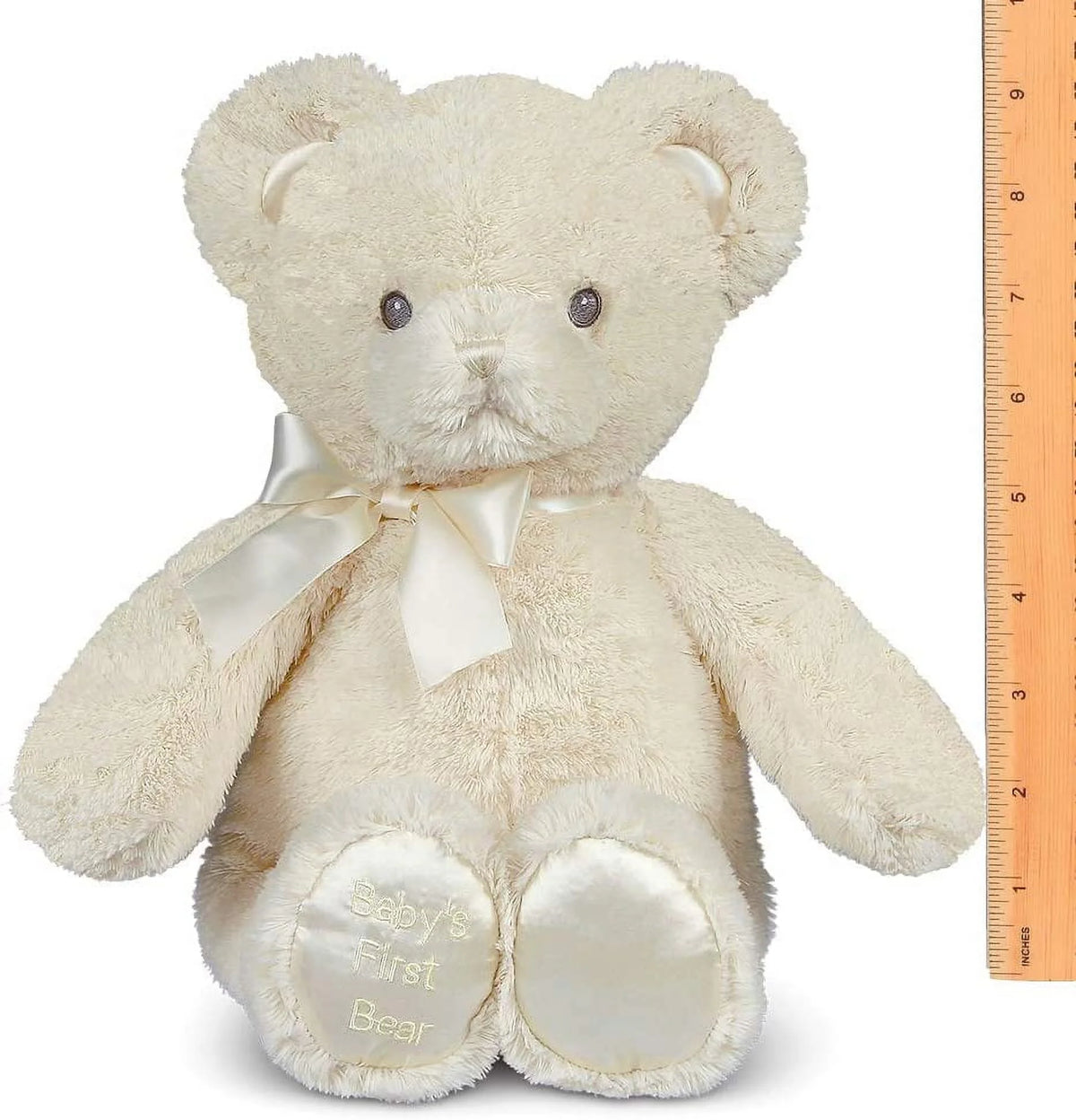 Creamy White Plush Stuffed Animal Teddy Bear, 12 inches Z10812