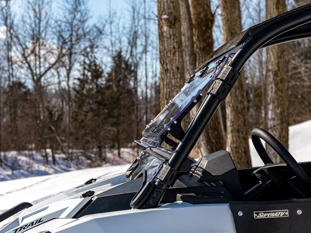 3-in-1 Flip Windshield for Polaris RZR Trail 900 / S 900 / S 1000 B2925