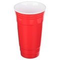 Red Reusable Plastic Tumbler K460