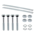 Replacement Fittings 2-Plates/4-Bolts/Washers/Nuts M204