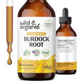 Organic Burdock Root Alcohol Free Liquid Extract 4 fl oz N986