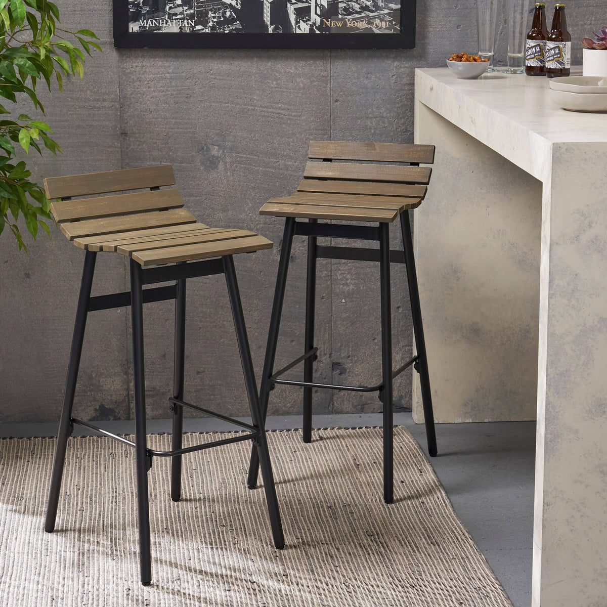 Barstool - Set of 2 L96332
