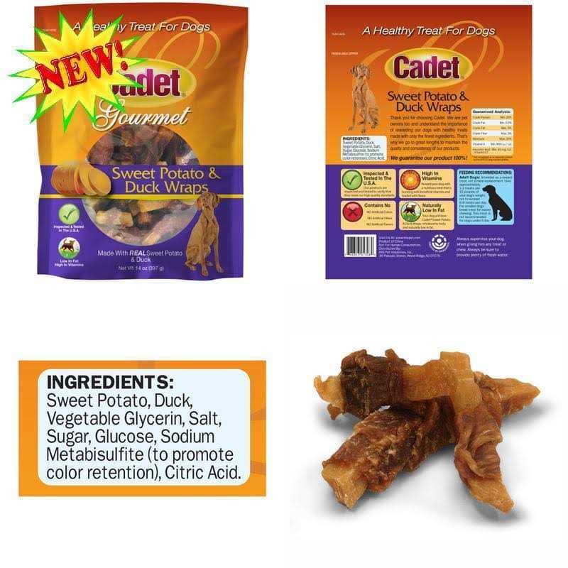 Sweet Potato & Duck Dog Treats W43896