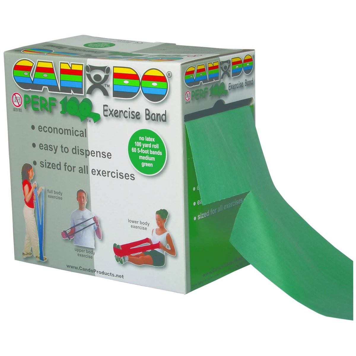 5-Piece Set Latex Free Exercise Band A6907