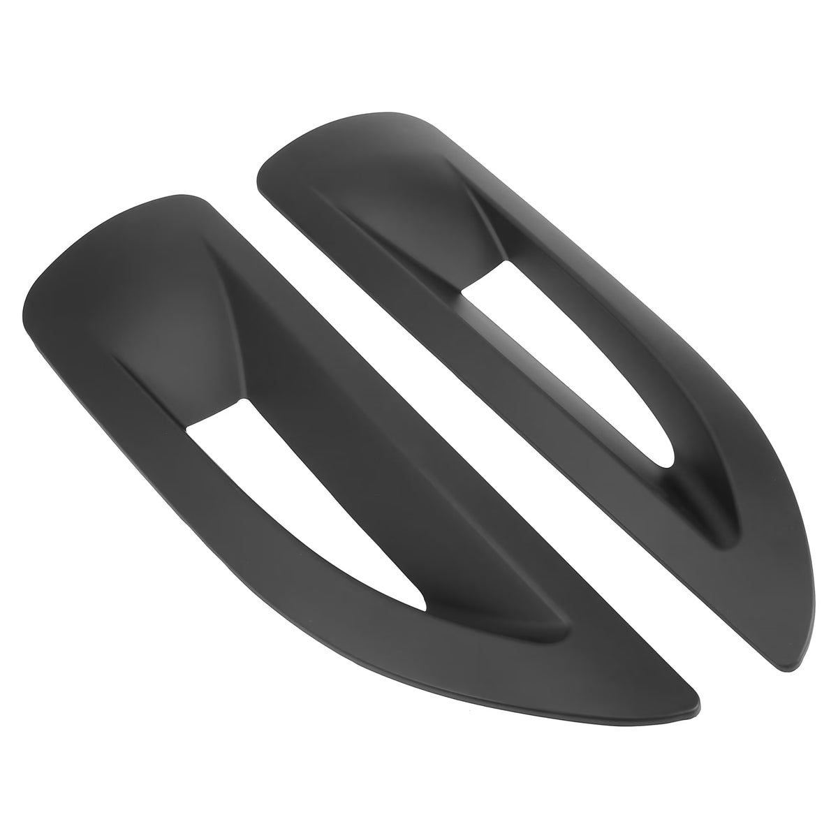 Matte Black Hood Side Air Vents Cover Trim for Jeep Wrangler JK JKU Unlimited Rubicon 2007-2017 W182510