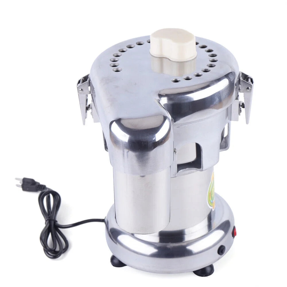Silver Stainless Steel Commercial Electric Fruit Juicer Machine 2800r/min AC110V J50984
