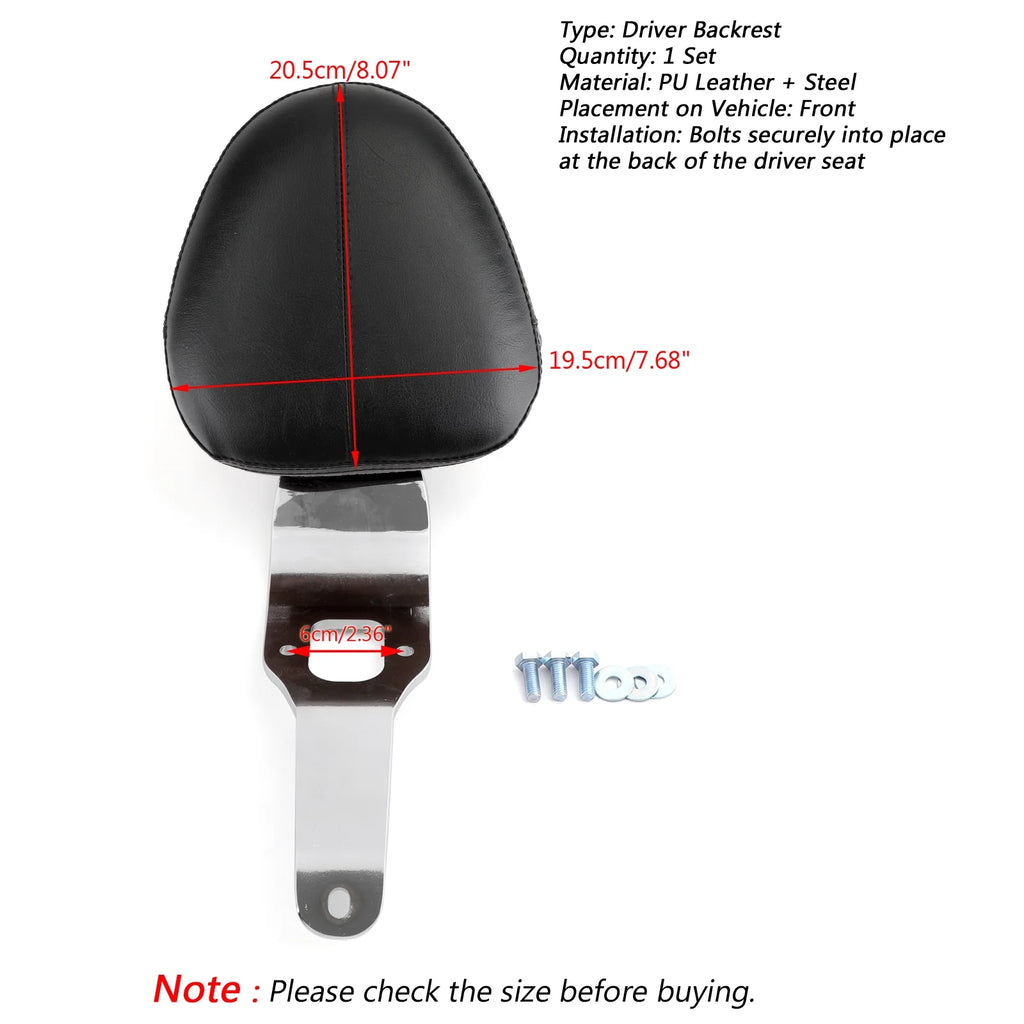 Driver Backrest For Indian Scout 2015-2018 Scout Sixty 2016-2018 T311740