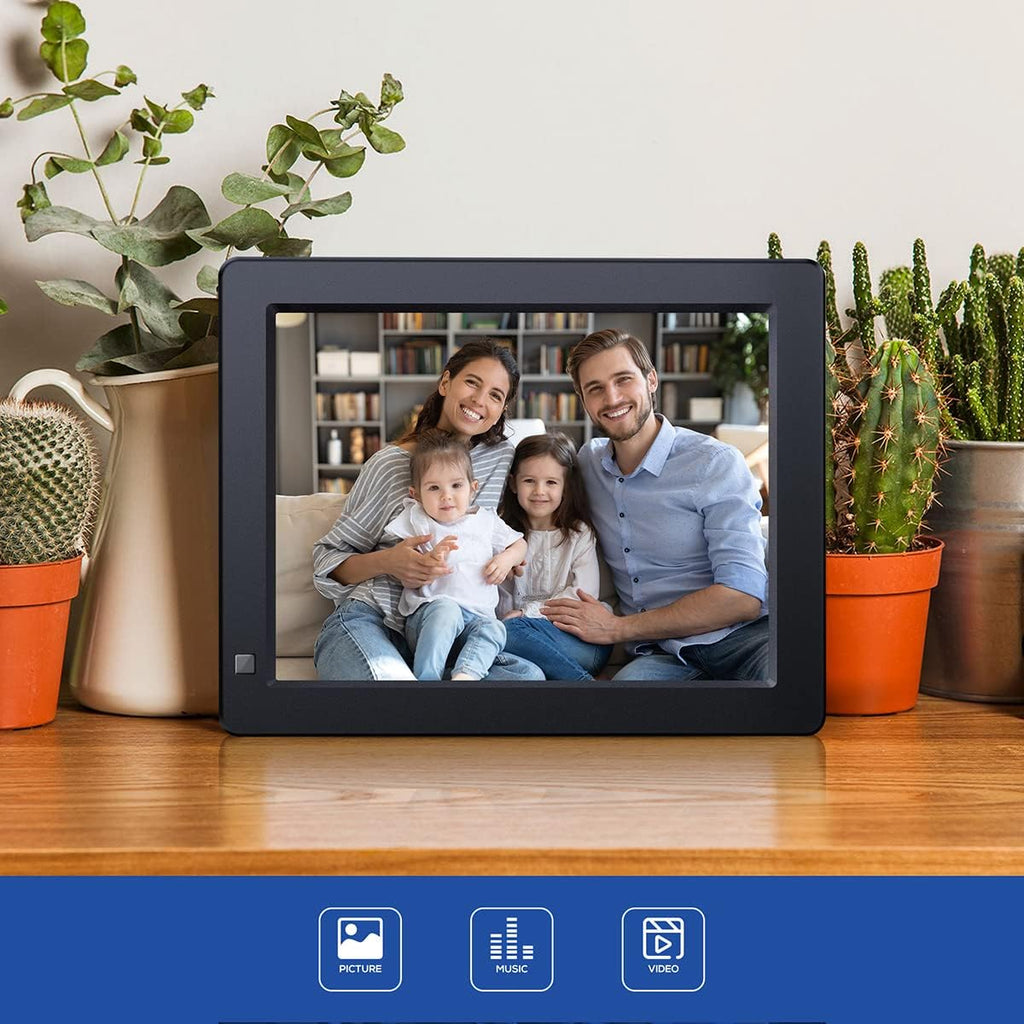 9Inch Digital Photo Frame with 1024 x 768 HD IPS Display Q98061