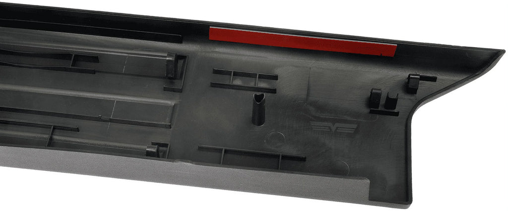 Black Passenger Side Bed Rail Cover for Ford F150 V1614