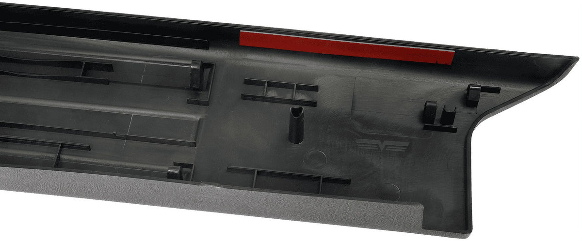 Black Passenger Side Bed Rail Cover for Ford F150 V1614