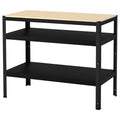Black/Pine Plywood Work Bench W893