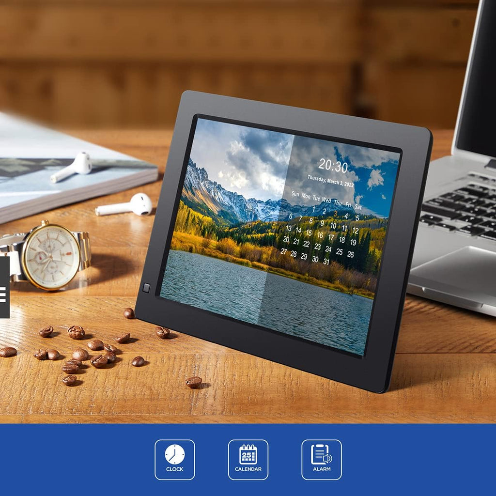9Inch Digital Photo Frame with 1024 x 768 HD IPS Display Q98061