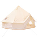 Canvas Bell Tent with Stove Jacket Waterproof 4 Seasons E657