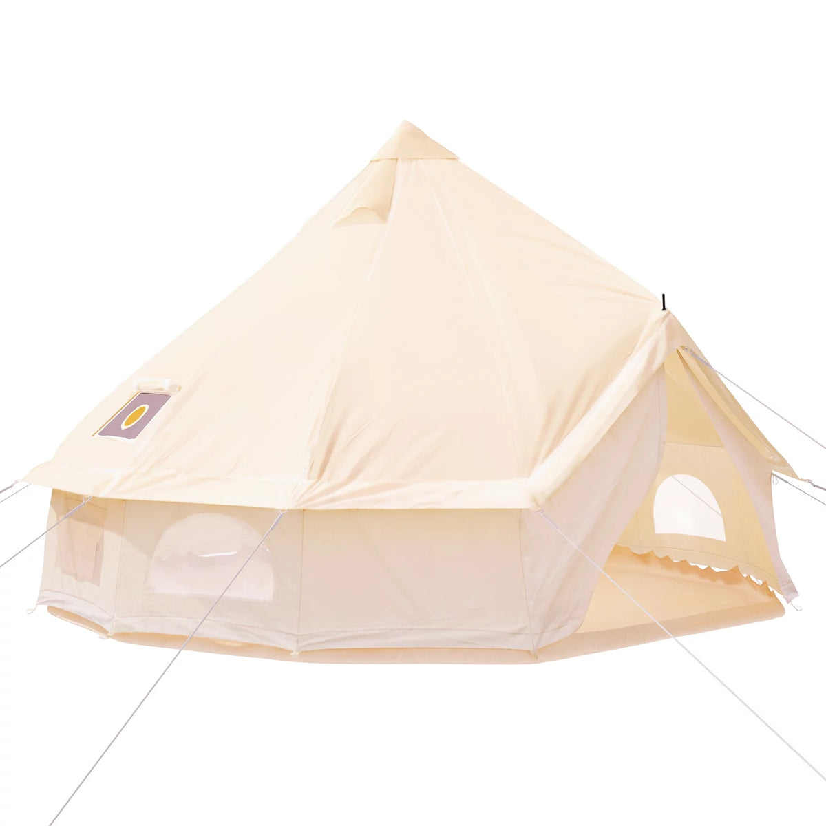Canvas Bell Tent with Stove Jacket Waterproof 4 Seasons E657