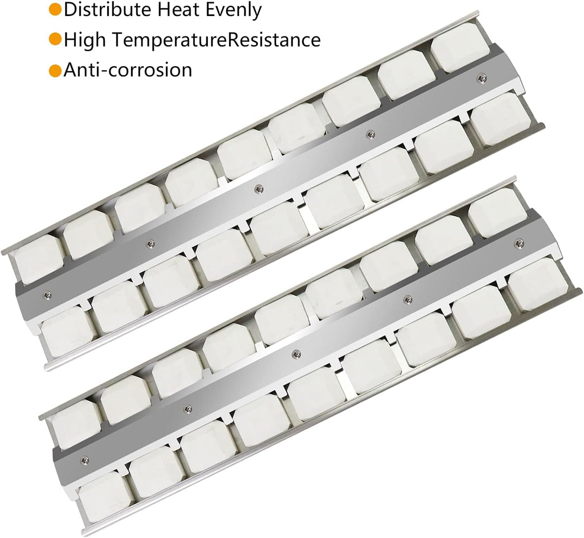Heavy Duty Stainless Steel Grill Briquette Tray, Pack of 2 J830481