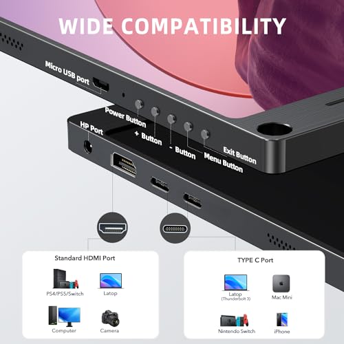 15.6" IPS HDR 1920X1080 FHD Portable Monitor B9760