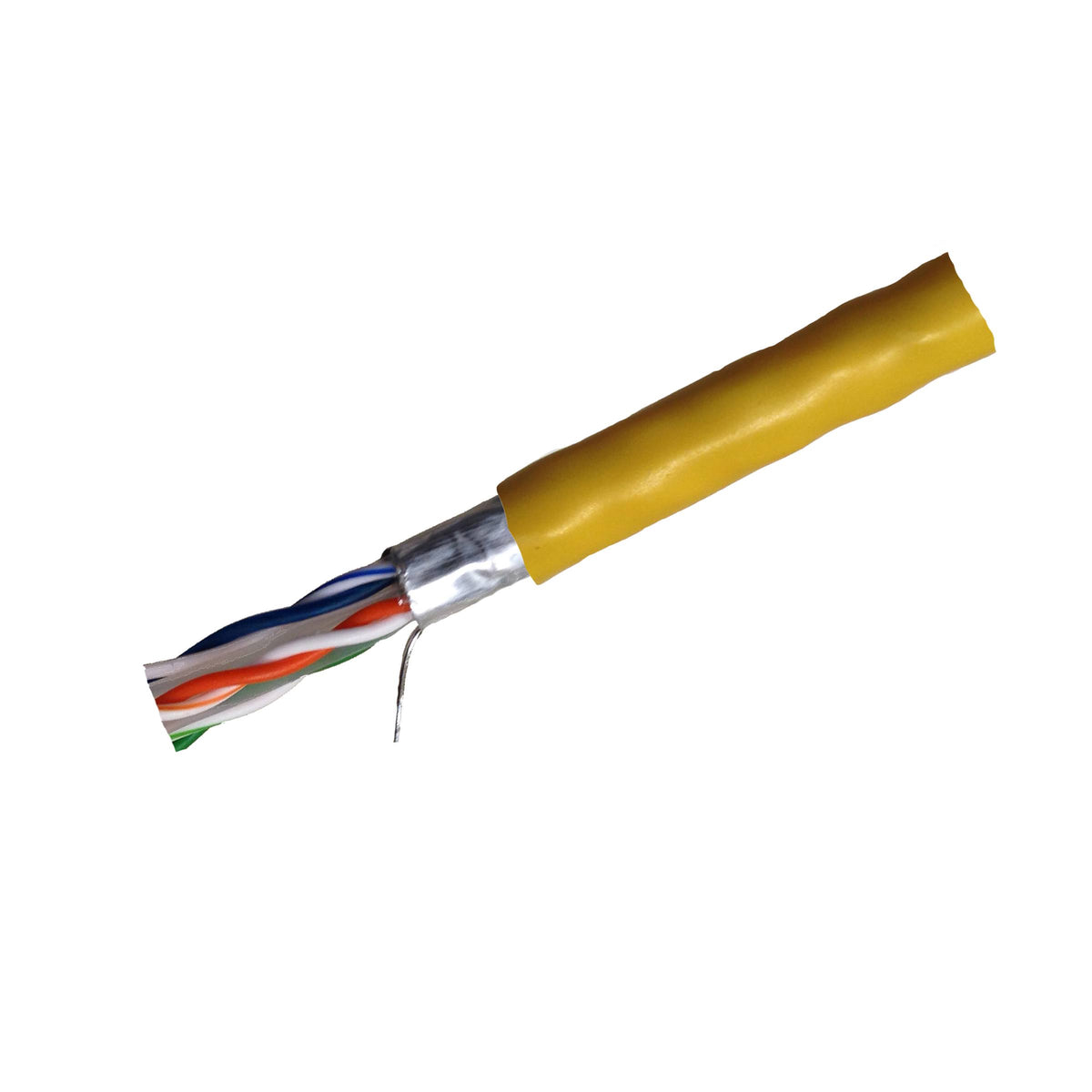 Cat6 Enhanced F/UTP Solid 4/23 CMP Plenum Ethernet Cable Y8259