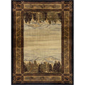 Black Rectangle Rug H49906