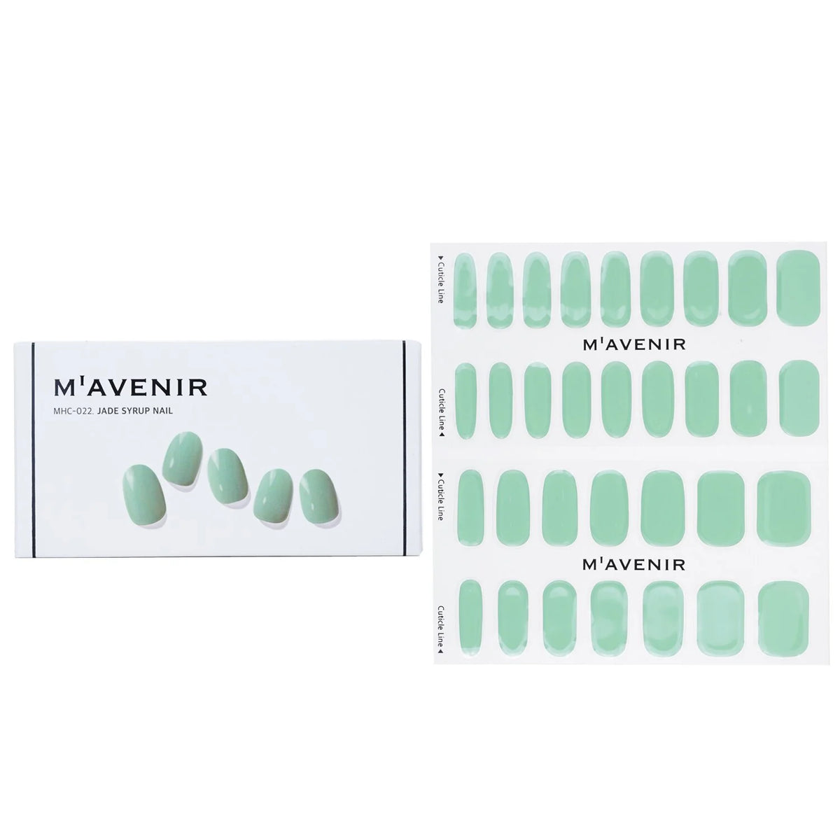 Blue Nail Sticker 36pcs K96518