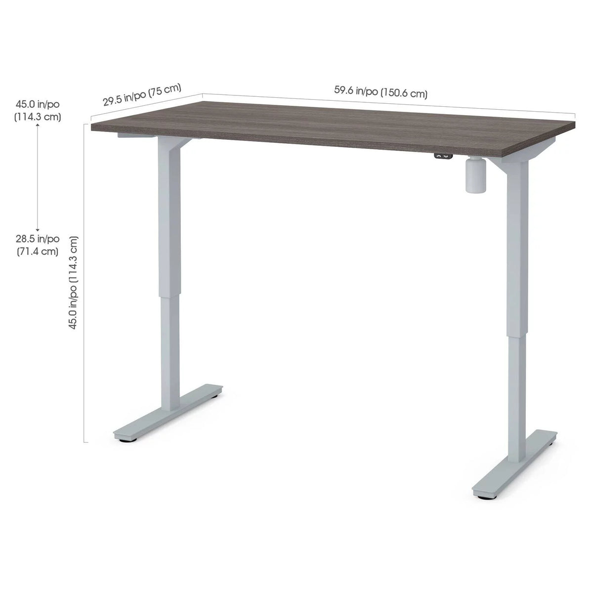 60" Electric Adjustable Standing Desk M23200