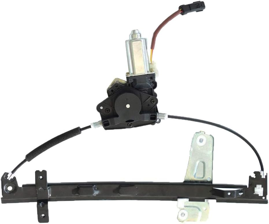 Front Left Driver Side Window Regulator with Motor for Jeep Grand Cherokee 1999 2000 Pack of 2 F66800