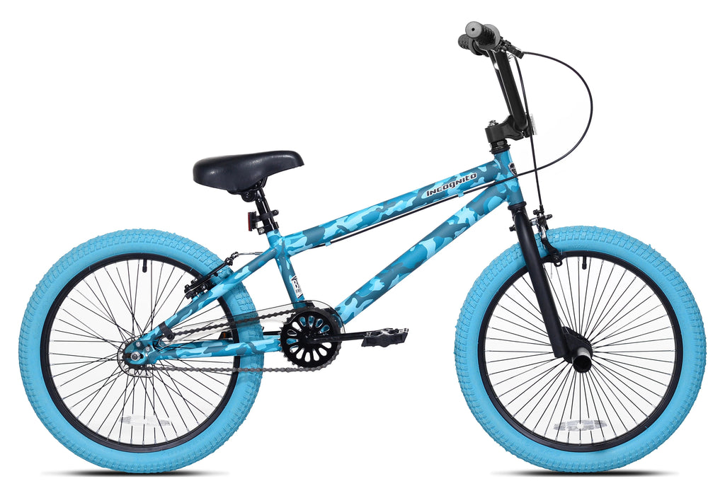 20-inch Turquoise Blue Camouflage BMX Child Bike Z3652